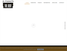 Tablet Screenshot of jspiano.be